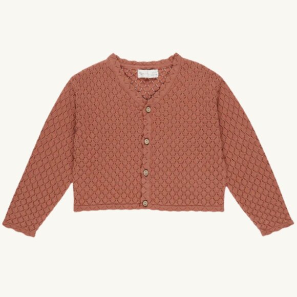 NWT - Rylee + Cru Ella Cardigan Poppy - Picture 1 of 2
